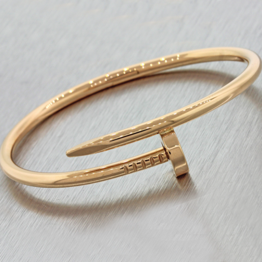 Clou D'amour® - Pulsera Cartier Bañada en Oro + Caja de RegaloGRATIS